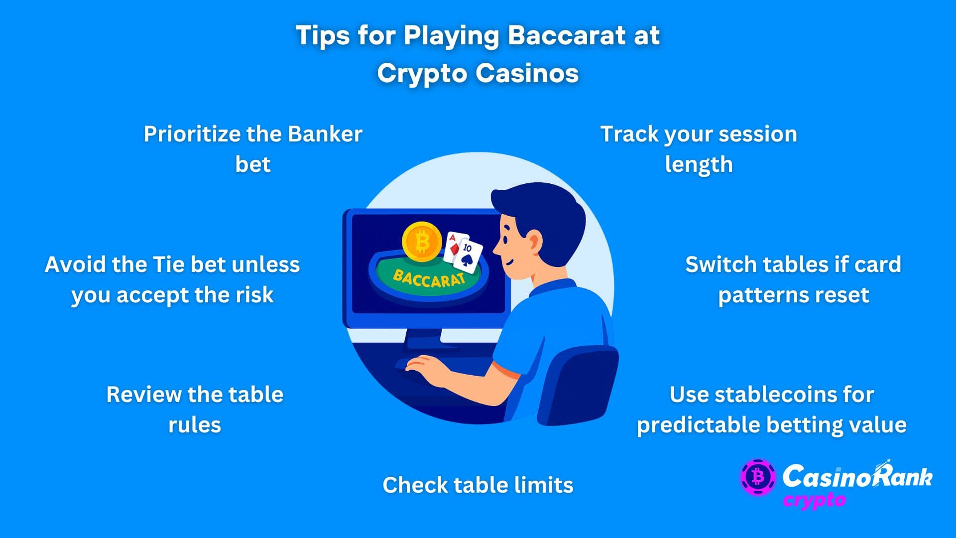 tips for playing baccarat at crypto casinos